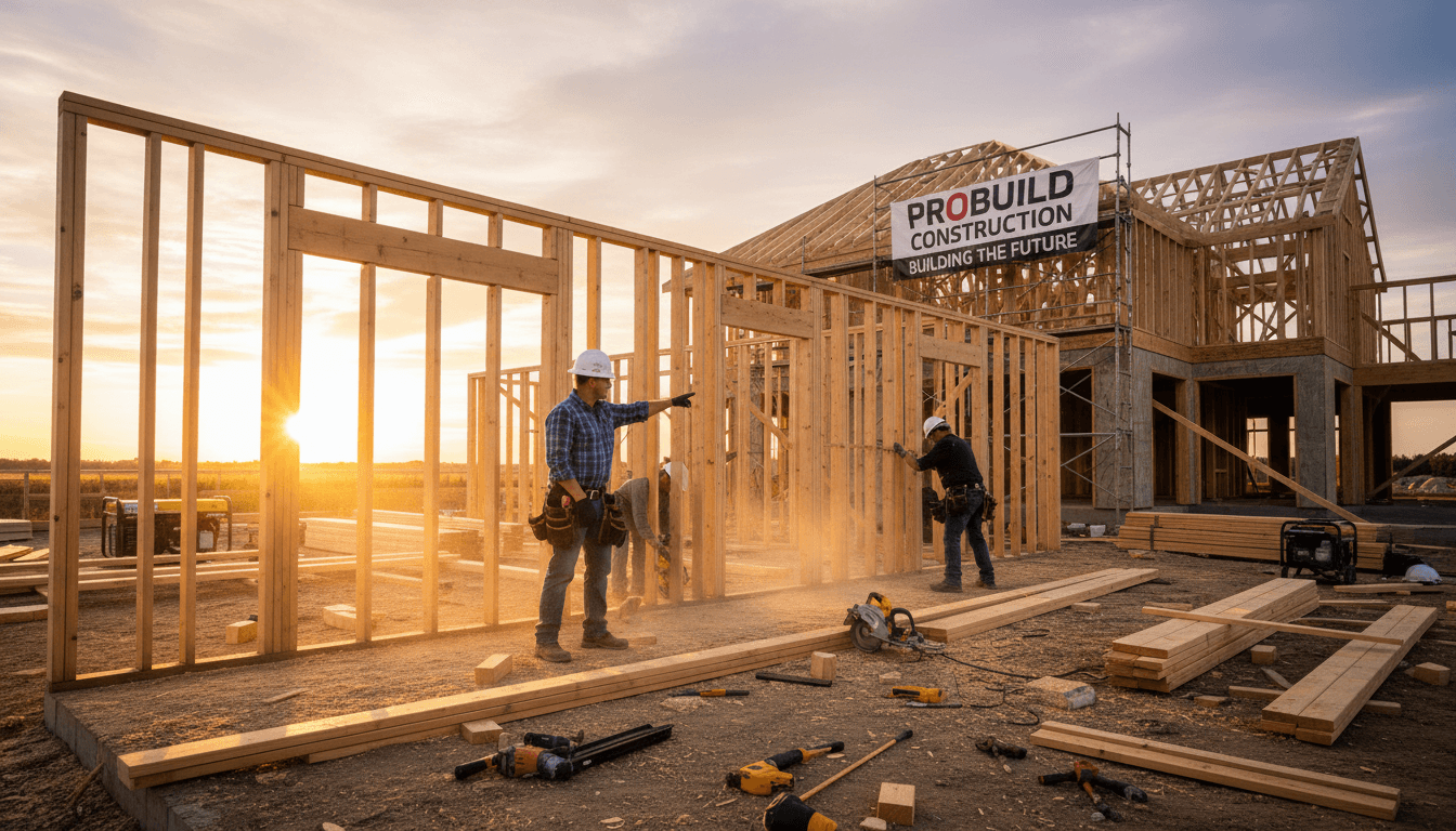 General contractor framing
